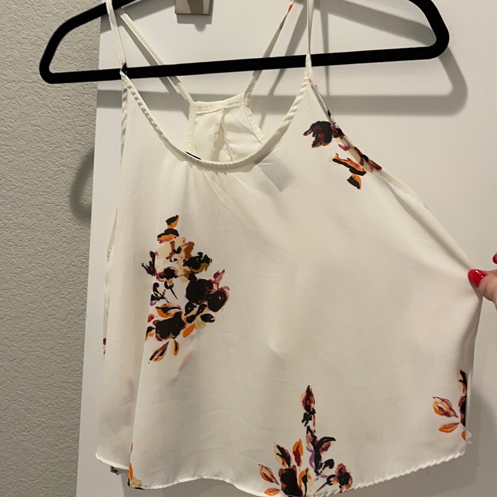 BRAND NEW floral tank